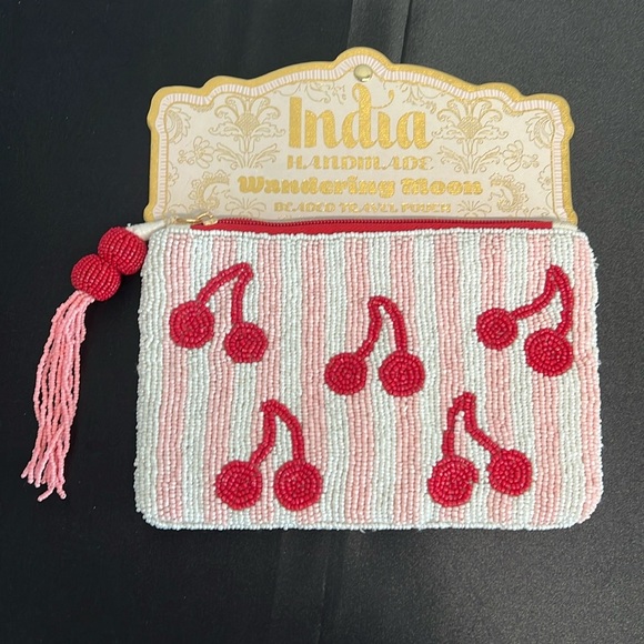 Wandering Moon | Cherry Beaded Bag 🍒 - Picture 1 of 7